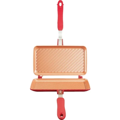 Afbeelding van Tosti ijzer Red Copper Flipwich DUO Rood