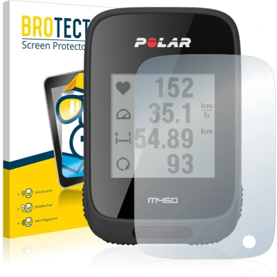 Afbeelding van BROTECT Screenprotector voor Polar M460 Folie Beschermfolie transparant (2 Stuks)
