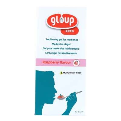 Afbeelding van Gloup Zero Medicatie Inname Gel Framboos, 500 ml