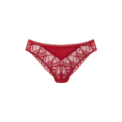 Afbeelding van Lascana String, Dames, Maat: 32/34, Red