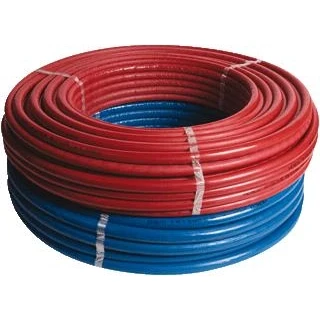 Afbeelding van Henco Buis PE Xc 16x2mm +isolatie Ro (rol 100 Meter)