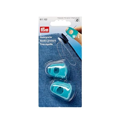 Afbeelding van Prym siliconen turquoise naaldgreepers 1 Stuk