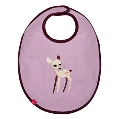 Afbeelding van LÄSSIG Baby peuter slabbetje medium waterafstotend klittenbandsluiting/medium slabbetje, Little Tree Fawn