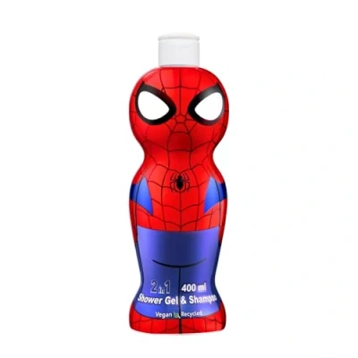 Afbeelding van 2 in 1 Gel en Shampoo Air Val Spiderman (400 ml)