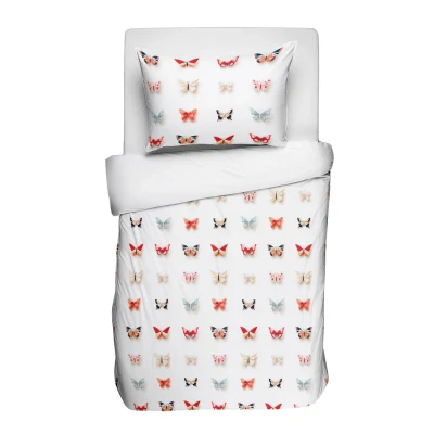 Afbeelding van Dekbedovertrek Origami (x cm) Meerkleurig Katoen Dessin: Dieren Fresh and Co Kids Dekbed Discounter.nl
