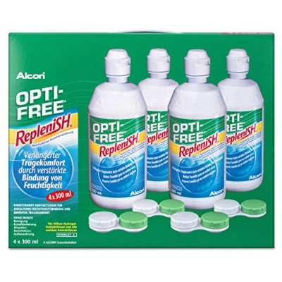 Afbeelding van Opti Free Replenish Care Contactlenzen, Systeemverpakking, 4 x 300 ml
