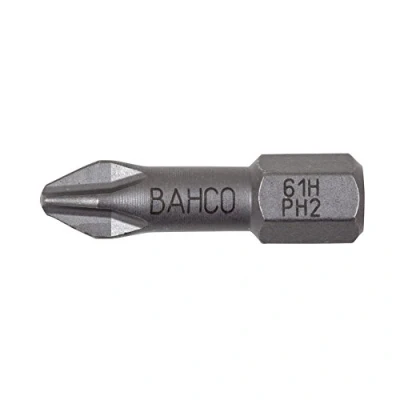 Afbeelding van Bahco 5xbits ph3 25mm 1/4&quot; extrahard 61H/PH3