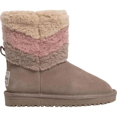 Afbeelding van Pepe Jeans Diss Fur G laarzen, Oranje (Cedar Wood Brown), 6 UK, Ceder Hout Bruin, 39 EU