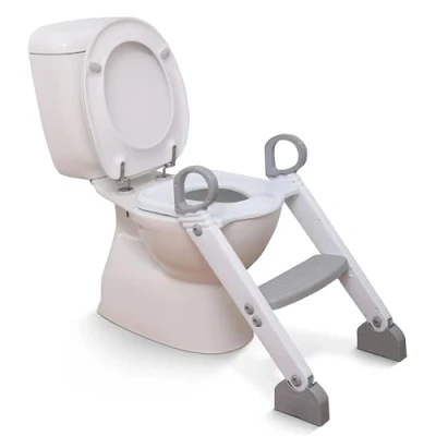 Afbeelding van Dreambaby F6016 Step Up Potty Training Toilet Topper stoel, grijs/wit, 1 stuks (Pack van 1)