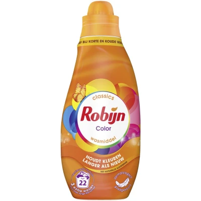Afbeelding van Robijn Klein &amp; Krachtig Classics Vloeibaar Wasmiddel Color 22 Wasbeurten