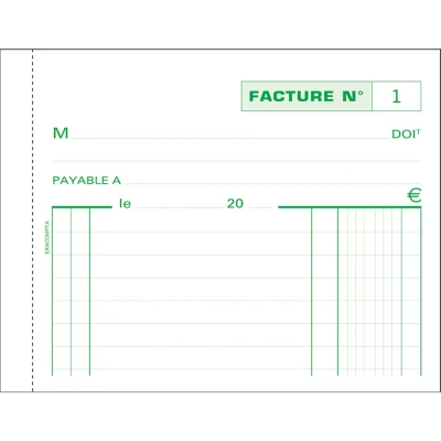 Afbeelding van 1X EXACOMPTA DOORSCHRIJFB 13274E 10,5cm x 13,5cm