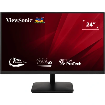 Afbeelding van Viewsonic VA2408 MHDB LED monitor Energielabel E (A G) 60.5 cm (23.8 inch) 1920 x 1080 Pixel 16:9 1 ms HDMI, DisplayPort, USB B, Audio, stereo (3.5 mm