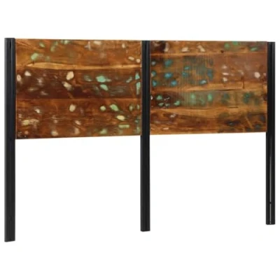 Afbeelding van Hoofdeinde 160 cm massief gerecycled en ijzer