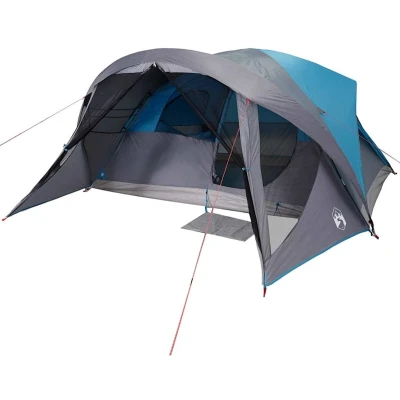 Afbeelding van vidaXL Gezinstent 6 persoons waterdicht blauw