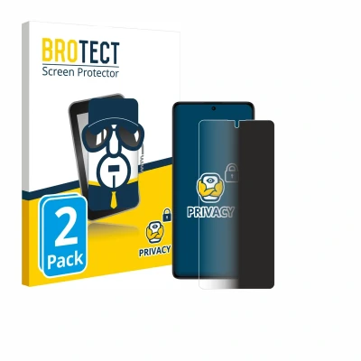Afbeelding van BROTECT privacy screenprotector voor Xiaomi Poco M6 Pro 4G Folie Beschermfolie Blauwlichtfilter (2 Stuks)