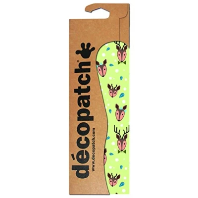 Afbeelding van Decopatch Papier No. 726 (groen licht hertenkop, 395 x 298 mm) 3 pack