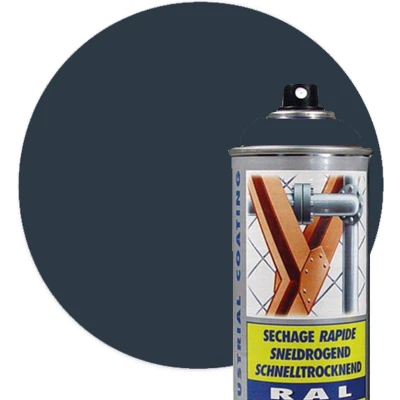Afbeelding van motip industrial ral 5008 blauwgrijs 400 ml 07168
