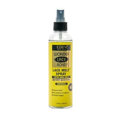 Afbeelding van EBIN MELTING SPRAY WONDER LACE BOND WIG PRUIK MELT 250ML ORIGINAL STRENGTH