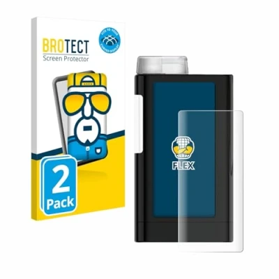 Afbeelding van BROTECT Screenprotector voor Mylife YpsoPump Folie Beschermfolie transparant volledig dekking (2 Stuks)