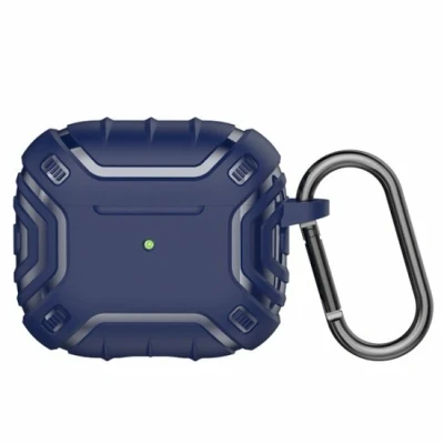 Afbeelding van AirPods 3 hoesje TPU Alien series Blauw bescherming voor uw Optimale jouw