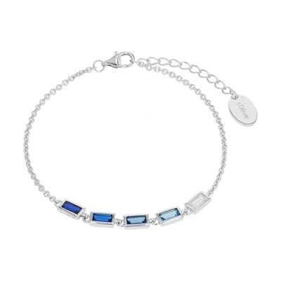 Afbeelding van s.Oliver Armband, Dames, Maat: 17, Blau