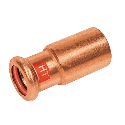Afbeelding van Bonfix Perskoppeling Koper Solar Recht Verloop Ø28x18mm