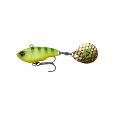 Afbeelding van Savage Gear Fat Tail Spin 8cm 24gr Sinking Kleur : Firetiger
