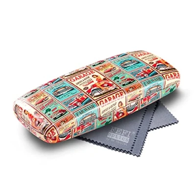 Afbeelding van FEFI Stabiles Hardcase Brillenetui “VINTAGE“ Garage