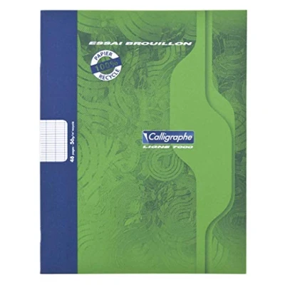 Afbeelding van Clairefontaine 2148C &#039;Calligraphe&#039; Staple Bound Rough Books, verschillende kleuren