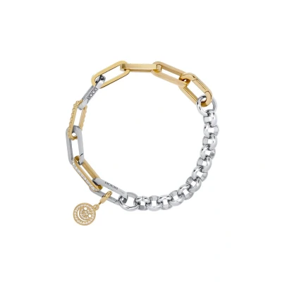 Afbeelding van iXXXi Connect Diane Zilver Dames Armband (sieraad) 18cm