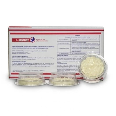 Afbeelding van Bird Free (5 Stuks) Tegen Vogels Killgerm Vogelwering Ongediertewinkel