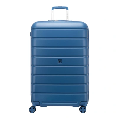 Afbeelding van Roncato ReLIFE Expandable Trolley 78 Detachable Wheels blu retro hardcase koffer