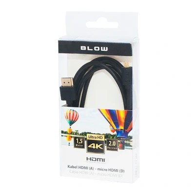Afbeelding van HDMI naar micro 4K 1,5 meter