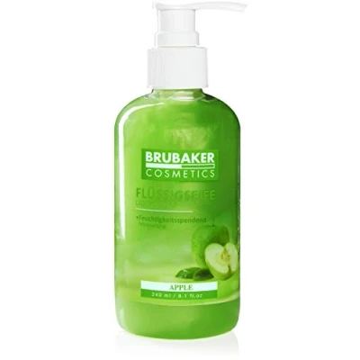 Afbeelding van BRUBAKER Cosmetics 6 Pack Handzeep Vloeibare Zeep Apple X 240 ML in Praktische Dispenser Reinigt Zacht en Hydrateert