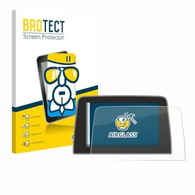 Afbeelding van BROTECT Screenprotector voor Ford Fiesta ST 2017 2021 SYNC 3 8&quot; Folie Beschermfolie Beschermglas transparant