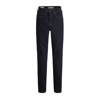 Afbeelding van Levi&#039;s 724 HIGH RISE Straight Slim fit jeans, Dames, Maat: 25x30, Dark indigo rinse blue