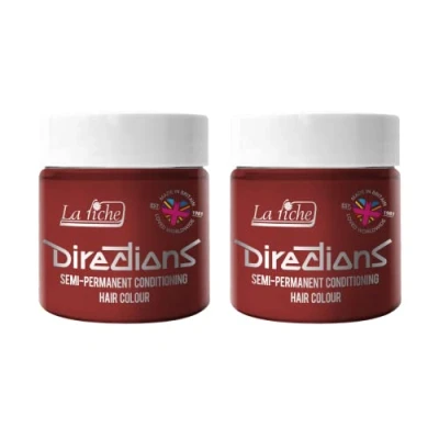 Afbeelding van La Riche Directions Semipermanente haarverf, 100 ml, per 2 stuks (illarbox rood)