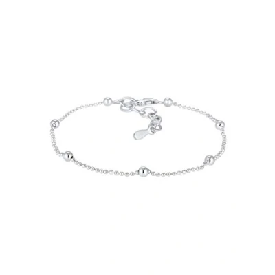 Afbeelding van Elli Basic Kugel GEO Armband, Dames, Maat: 16, Silber