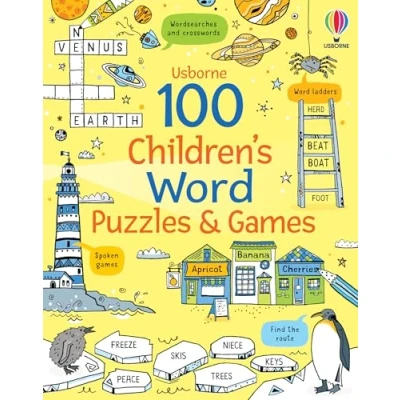 Afbeelding van Puzzles, Crosswords and Wordsearches 100 Children&#039;s Word Puzzles Games