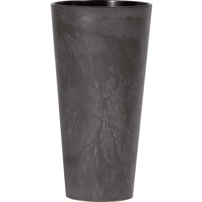 Afbeelding van Prosperplast Bloempot Pot met inzet Tubus Slim Effect Antraciet
