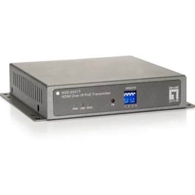 Afbeelding van LevelOne HVE 6501T AV zender Grijs