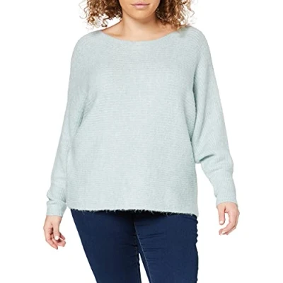 Afbeelding van ONLY Onldaniella L/S NOOS Trui, Dames, Maat: Large, Ether/cloud dancer melangé