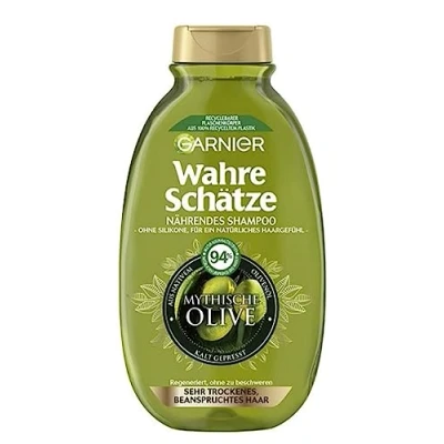 Afbeelding van Garnier Echte schatten shampoo mythische olijf, 250 ml
