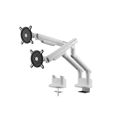 Afbeelding van One For All DM7220 Design line universele dubbele monitorarm 2 monitoren VESA 100 x wit