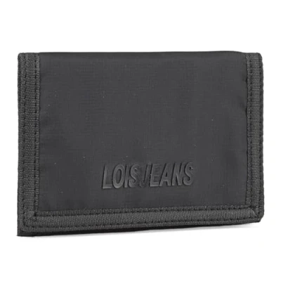 Afbeelding van Lois Portemonnee Heren van Leer Stijlvolle Wallet Men, Duurzame Leer, Veilige RFID Wallet, Zwart