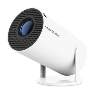 Afbeelding van Draagbare projector met Android 11, miniprojector 4k 1080P Full HD ondersteuning 200ANSI 8000L, 5G WiFi videoprojector BT 5.0, bioscoopprojector 180 draaibaar voor tv stick