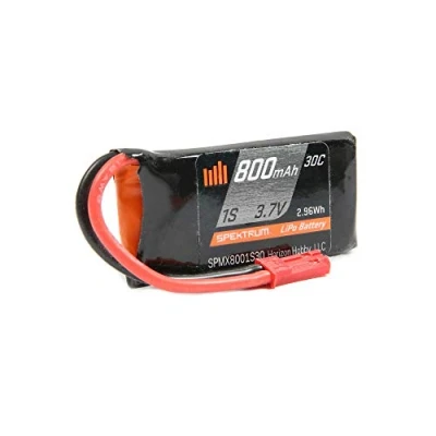 Afbeelding van 3,7 V 800 mAh 1S 30C LiPo accu: JST