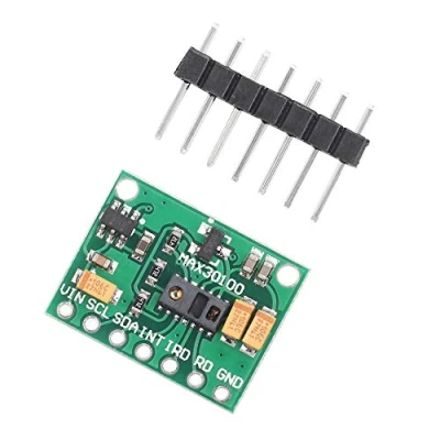Afbeelding van MAX30100 Hartslagoxymetersensormodule, Arduino Pulsoxymeter Development Board Sensormodule Gezondheid Fitness Assistent Apparaten Medisch Toezicht Devi