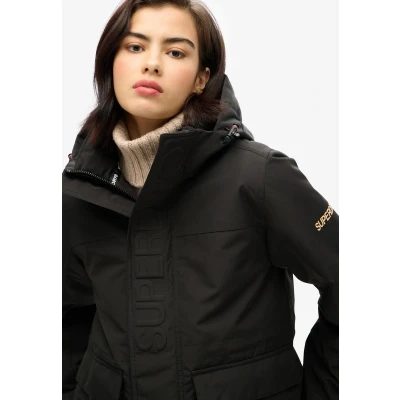 Afbeelding van Superdry Vrouwen Ultimate Windbreaker jas met Capuchon Zwart Grootte: 34