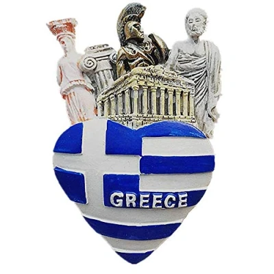 Afbeelding van 3D Athene Griekenland koelkast magneet Souvenir Gift, Huis &amp; keuken decoratie magnetische sticker